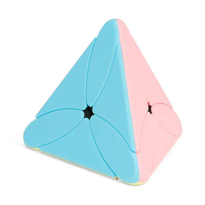 Picube Moyu Meilong Shape-Shifting Magic Cube – Four Leaf Clover, Double Skewb & Polaris Puzzle Toy for Brain Training & Education
