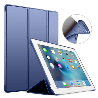 Smart Wake Leather Flip Case for iPad Pro 10.5" 2017 – Tri-Fold Stand Protective Cover for A1701 A1709 A1852 Tablet Sleeve