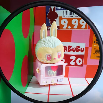 POP MART Labubu The Monsters — Wacky Mart Series Blind Box, Cute Anime Doll Figure, Desktop Ornament Mystery Toy