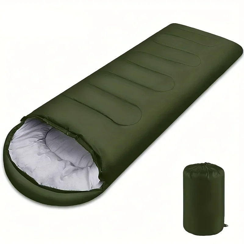 Ultralight Camping Sleeping Bag - Waterproof, 4-Season Warm Envelope for Backpacking, Outdoor Traveling & Hiking
