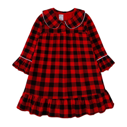 2025 Kids Christmas Pajama Set – Velvet Long Sleeve Loungewear & Sleepwear for Boys & Girls