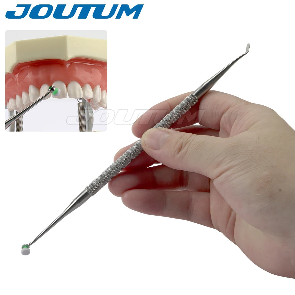 Dental Resin Filling Kit — Light Cure Resin, Molding Tools, Spatula, Mixing Handle & Foam Pads for Teeth Whitening
