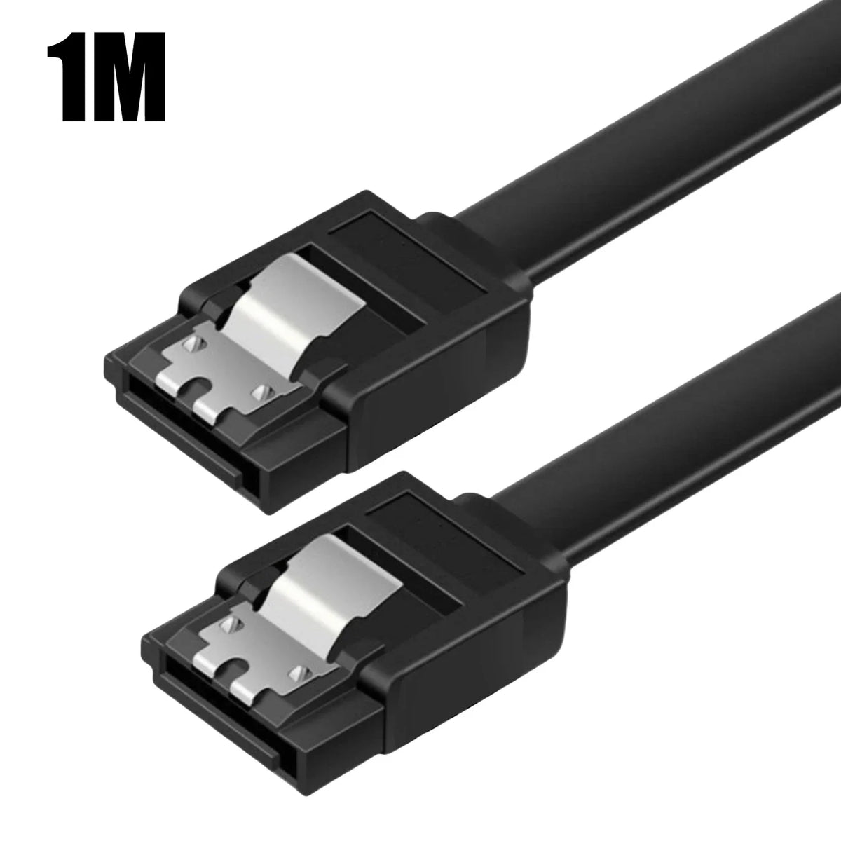 SATA 3.0 SSD Data Cable - 6Gbps High-Speed SATA III Cable for HDD, SSD, CD Drive and Desktop PC