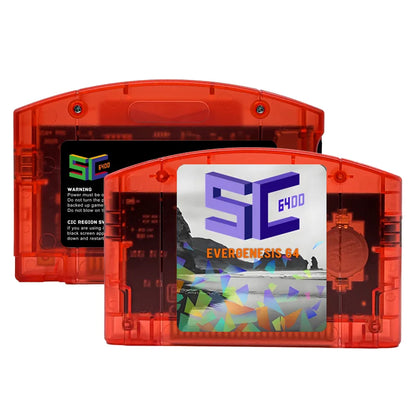 SC64 Open Source N64 Game Cartridge – 800-in-1 N64 Game Card with Free 16GB Card, 64DD Games Supported