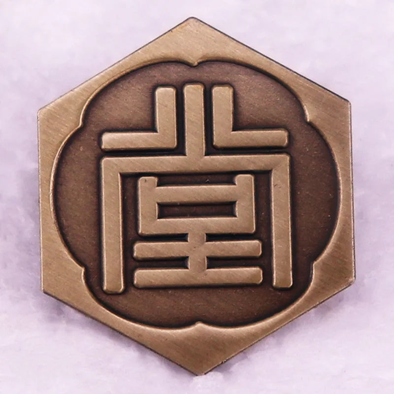 Yakuza Tojo Clan Enamel Pin - Ryu Ga Gotoku Game Badge Brooch Collectible Accessory