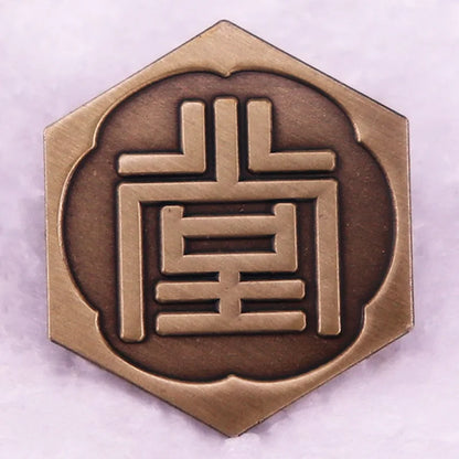 Yakuza Tojo Clan Enamel Pin - Ryu Ga Gotoku Game Badge Brooch Collectible Accessory