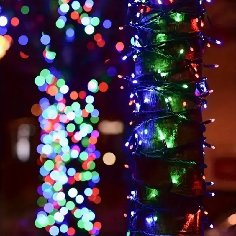 Solar LED String Lights - 8-Mode Waterproof Fairy Lights for Gardens, Weddings, Parties & Outdoor Decor
