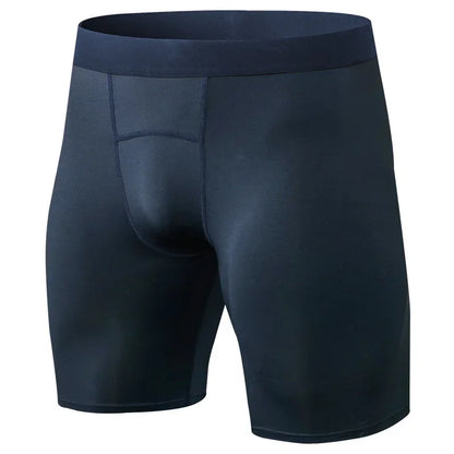 Men’s Gym Compression Shorts – Breathable Quick-Dry Fitness & Bodybuilding Training Jogger Shorts, Elastic Sports Activewear