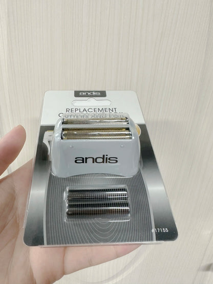 Andis Shaver Replacement Foil & Cutters – For Profoil Lithium Plus 17205 Barber Electric Razor & Beard Shaving Attachment