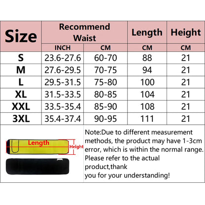 Sauna Waist Trainer Slimming Belt — Men & Women Fitness Cincher Corset for Belly Control, Sweat & Fat Burning