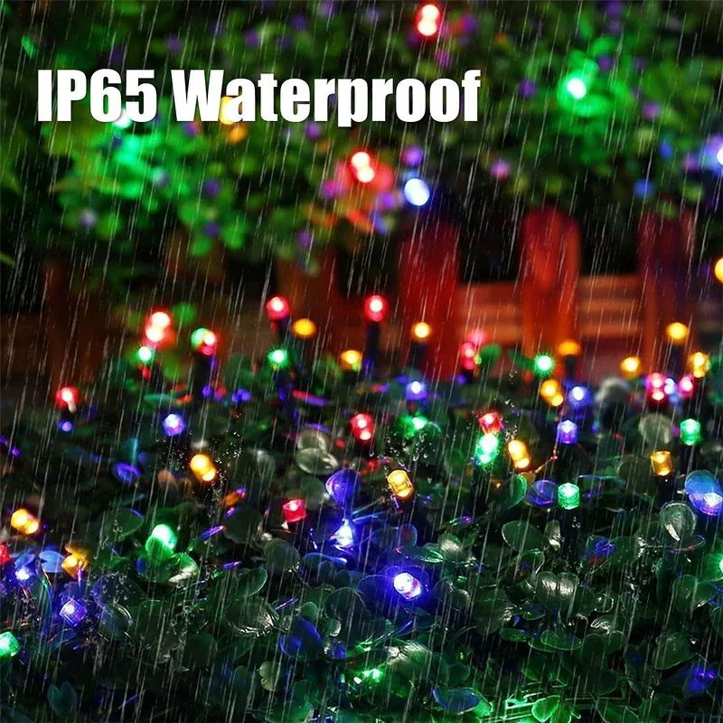 330LED Outdoor Solar String Lights – Fairy Lights with 8 Modes, 33m Waterproof Garland for Garden and Wedding Decoration