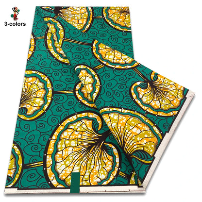 2026 Original African Wax Print Fabric - 100% Cotton Nigerian Ankara Batik Soft Pagne Material
