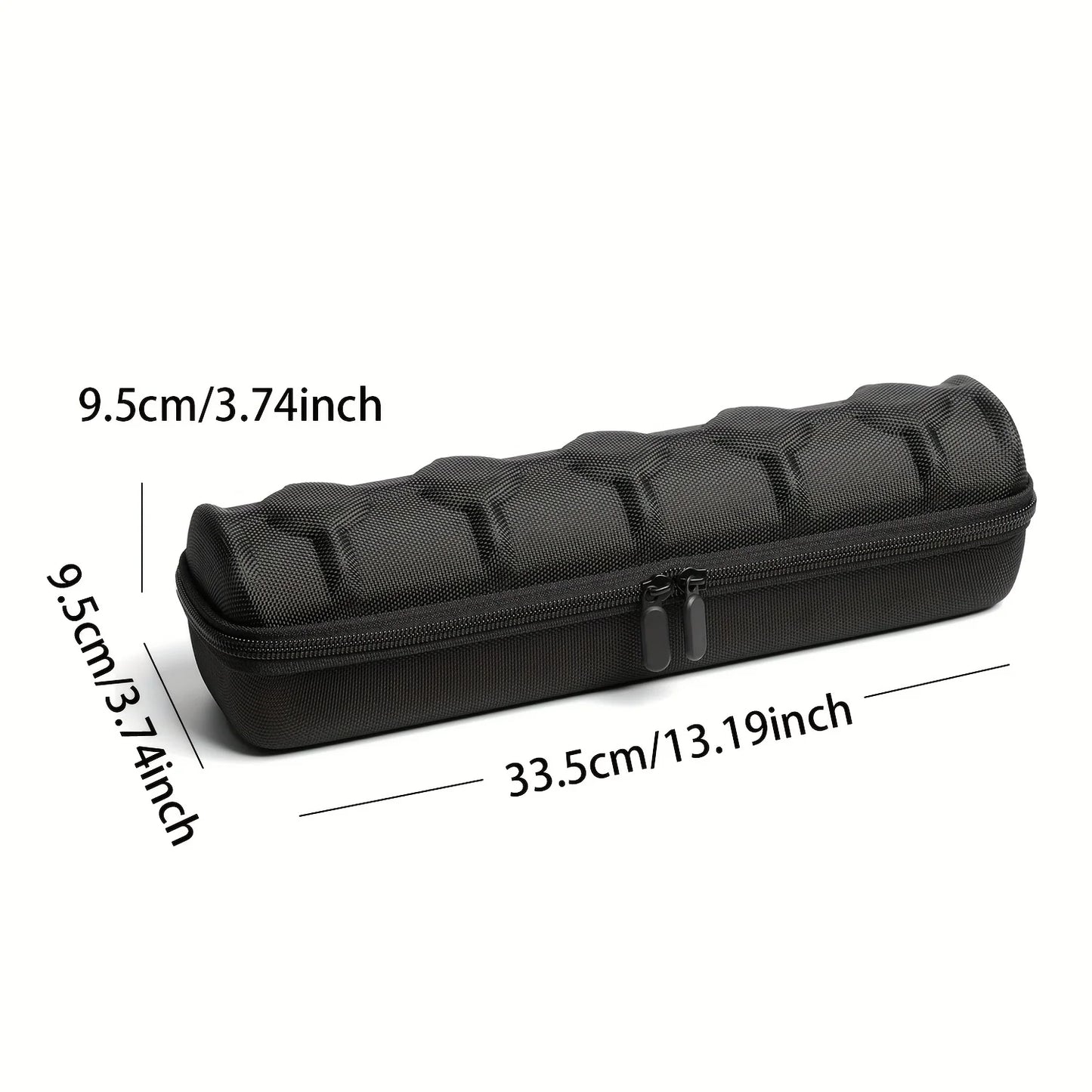 5-Slot Watch Case Travel Organizer — Hard Shell with Pillow Insert, Smartwatch Storage & Gift-Ready (Black)
