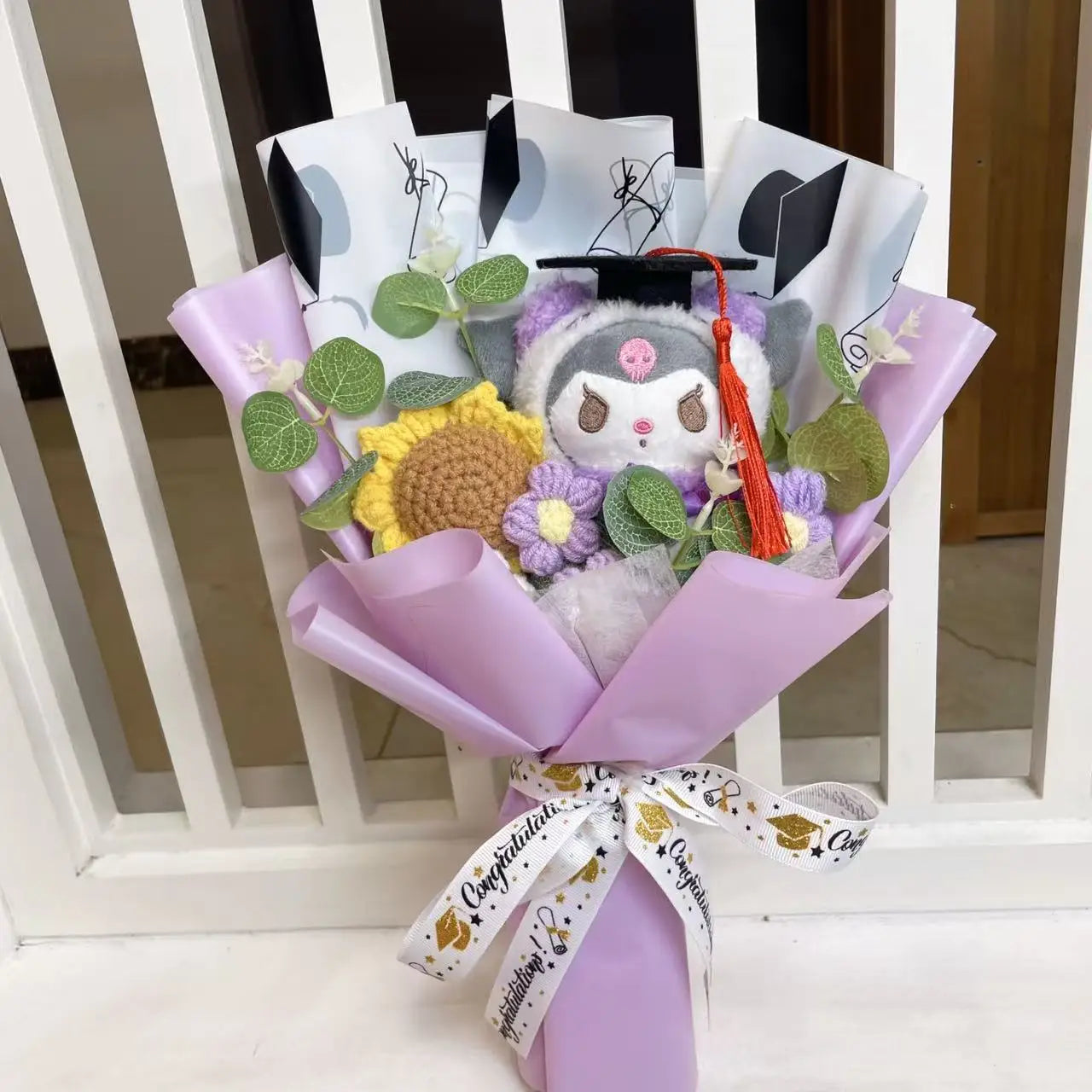 Anime Series Plush Toy Bouquet — Children’s Day, Birthday, Valentine’s & Graduation Gifts
