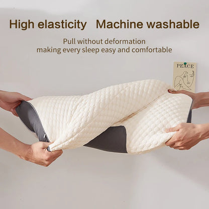 2024 New Neck Pillow – Cervical Orthopedic Soybean Fiber Massage Pillow for Sleep & Neck Protection