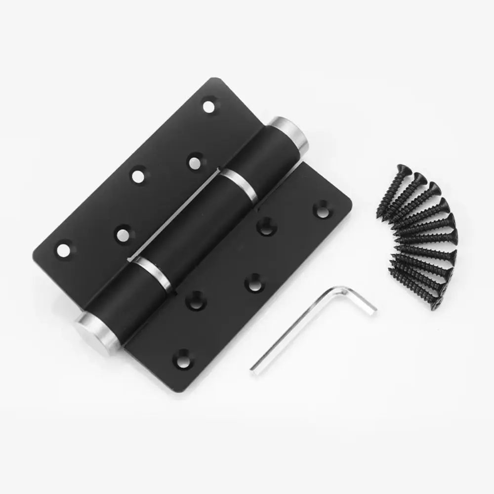 Adjustable Hydraulic Door Hinge - Silent Close Invisible Folding Hinge with Strong Load Capacity