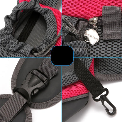 Outdoor Travel Pet Puppy Carrier S/L - Mesh Oxford Single Shoulder Bag for Dogs - Comfort Sling Handbag Tote Pouch, Ideal for Travel