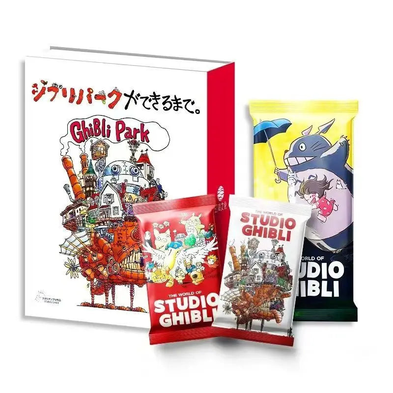 2026 Miyazaki Hayao Series Trading Card Booster Box – Complete Anime Card Set for Kids, Tabletop Hobby & Birthday Gift Collection