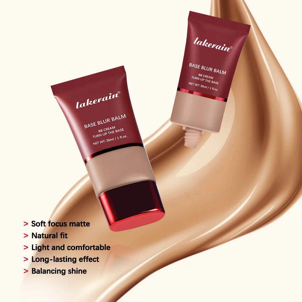 Turn Up The Base Blurring Foundation – Long-Lasting, Oil-Control Matte Face Makeup Cosmetics