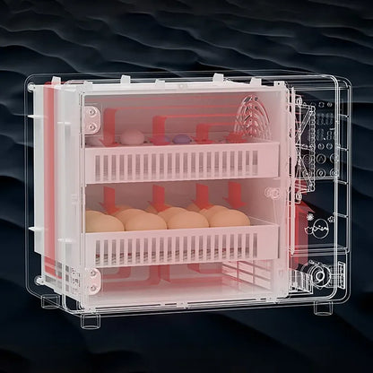 24-Egg Automatic Incubator — Touch Control Hatchery Machine for Chicken, Duck, Quail & Bird Eggs