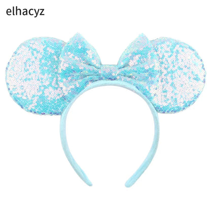 Big Classic Polka Dot Bow Minnie Mouse Ears Headband – Festival & Party Hairband for Women & Girls, Disney Trip Accessories