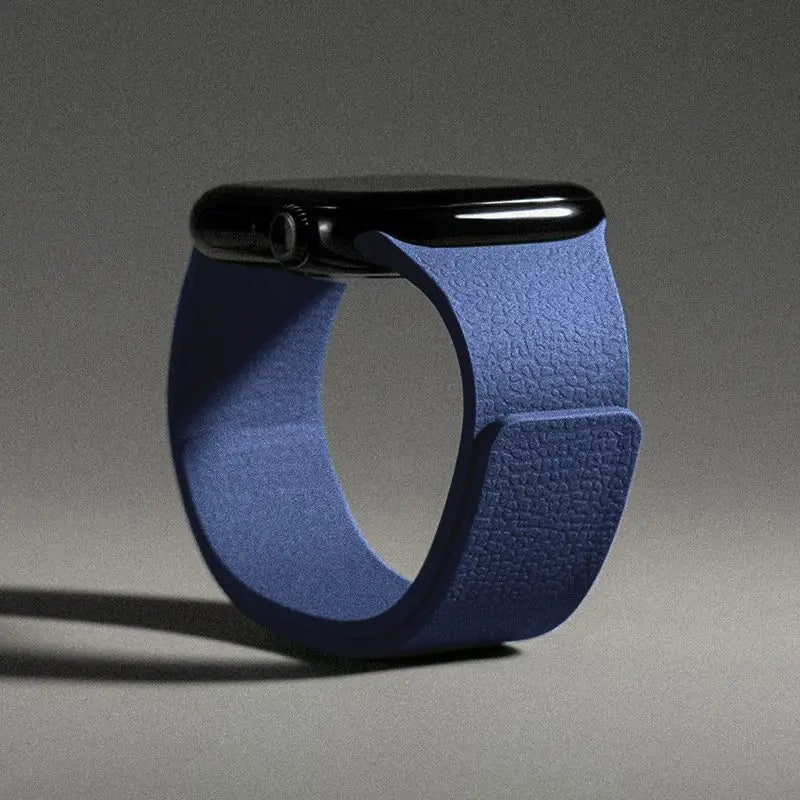 Silicone Magnetic Strap for Apple Watch - Adjustable Band for 49mm/46mm/45mm/44mm/42mm/41mm/40mm Series Ultra, SE & More
