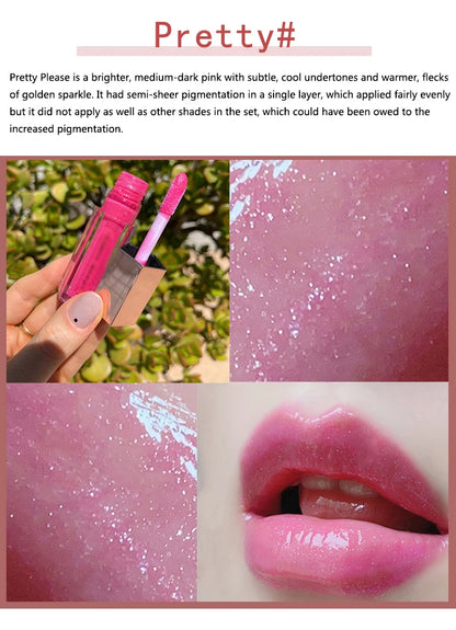 FB Gloss Bomb Cream Lip Gloss | High Shine, Glitter, Moisturizing Plumper, Long-Lasting Liquid Lipstick 9ml
