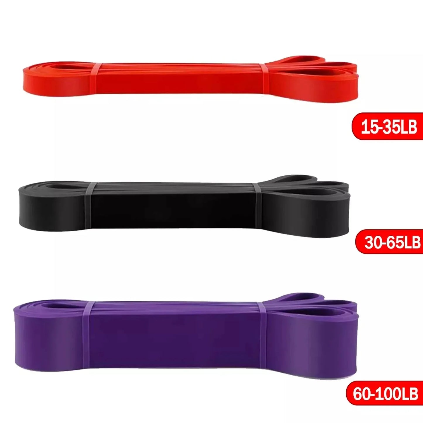 5-120lbs Fitness Resistance Band – Boxing, Agility, Yoga & Pilates Training Equipment for Home Gym
