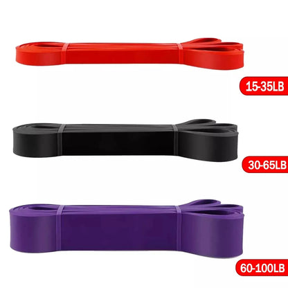5-120lbs Fitness Resistance Band – Boxing, Agility, Yoga & Pilates Training Equipment for Home Gym
