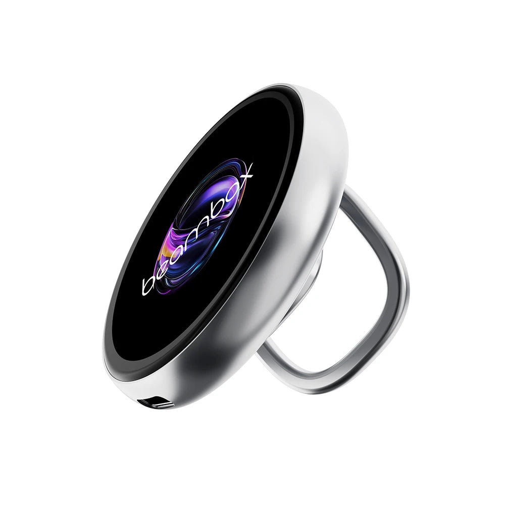 Dynamic Electronic Display Badge - Small Outdoor Digital Pendant for Fashion, 2D Display & Home Decor
