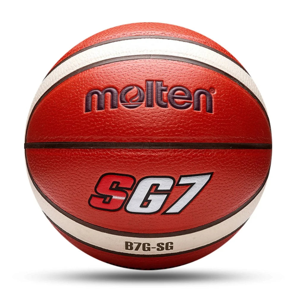 2025 Molten Basketball — Official Size 5/6/7 PU Indoor & Outdoor Ball for Men, Training, Match & Team Games