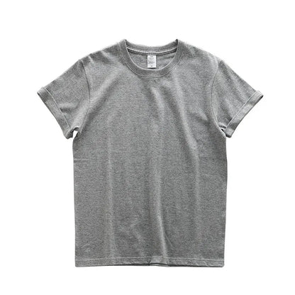 Dukeen Heavyweight Cotton T-Shirt - 280gsm Oversized Short Sleeve Casual Tee for Men Summer Streetwear