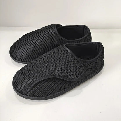 Unisex Diabetic Walking Shoes for Elderly, Wide Fit Comfort Shoes for Swollen & Deformed Feet, Supportive Shoes for Men & Women