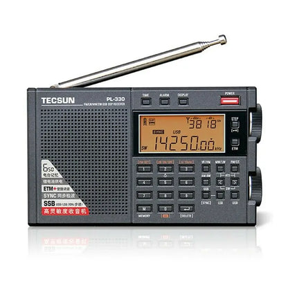 Tecsun PL-330 Full-Band Radio – FM/MW/SW/LW SSB DSP High Sensitivity Portable Multi-functional Receiver