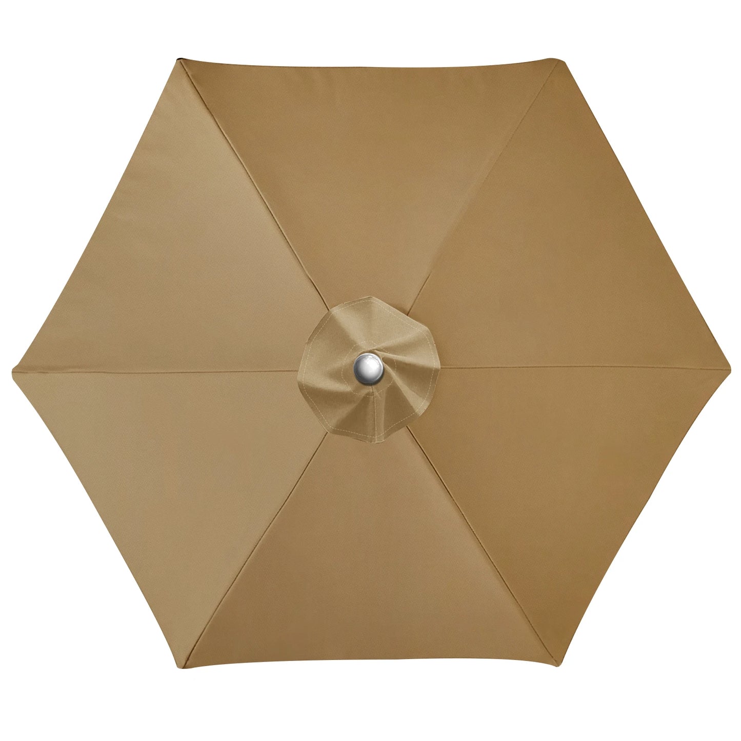 Universal 6/8 Rib Patio Umbrella Replacement Canopy – Polyester Sunshade & Rainproof Outdoor Cover Cloth