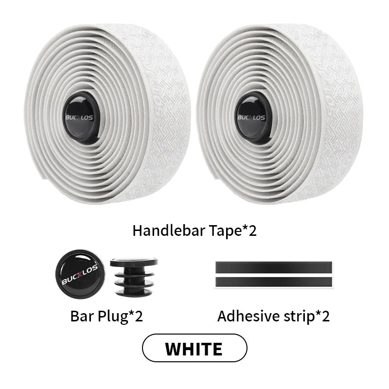 BUCKLOS Bicycle Handlebar Tape – Anti-Slip Waterproof Road Bike Bar Wrap for Cycling Accessories