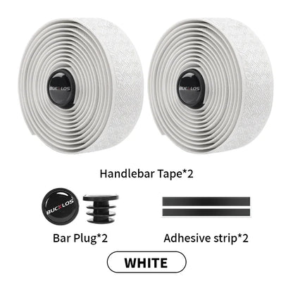 BUCKLOS Bicycle Handlebar Tape – Anti-Slip Waterproof Road Bike Bar Wrap for Cycling Accessories