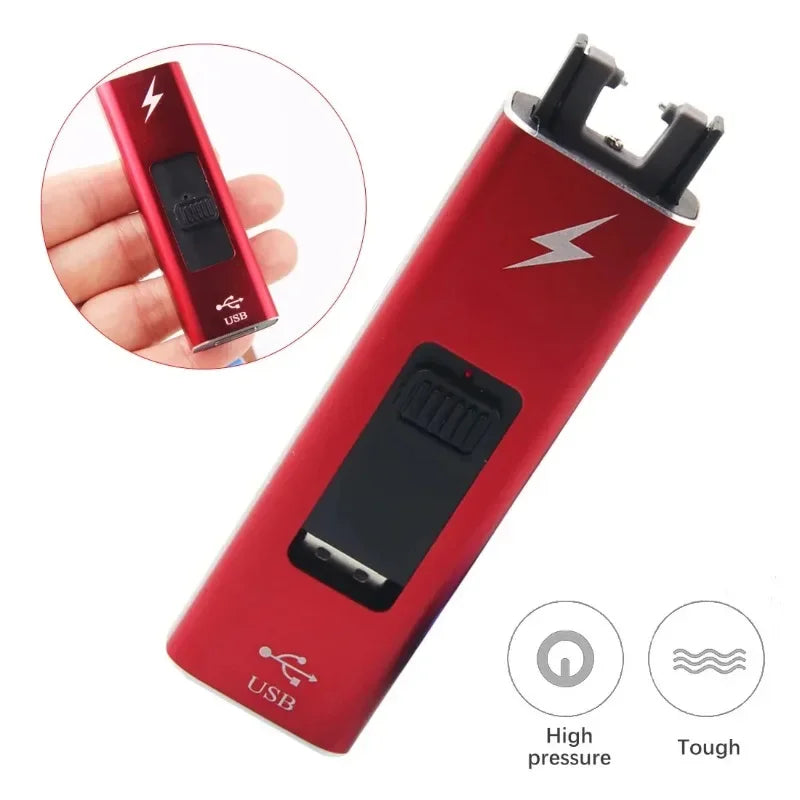 Plasma Arc Lighter - USB Rechargeable Windproof Flameless Outdoor Lighter