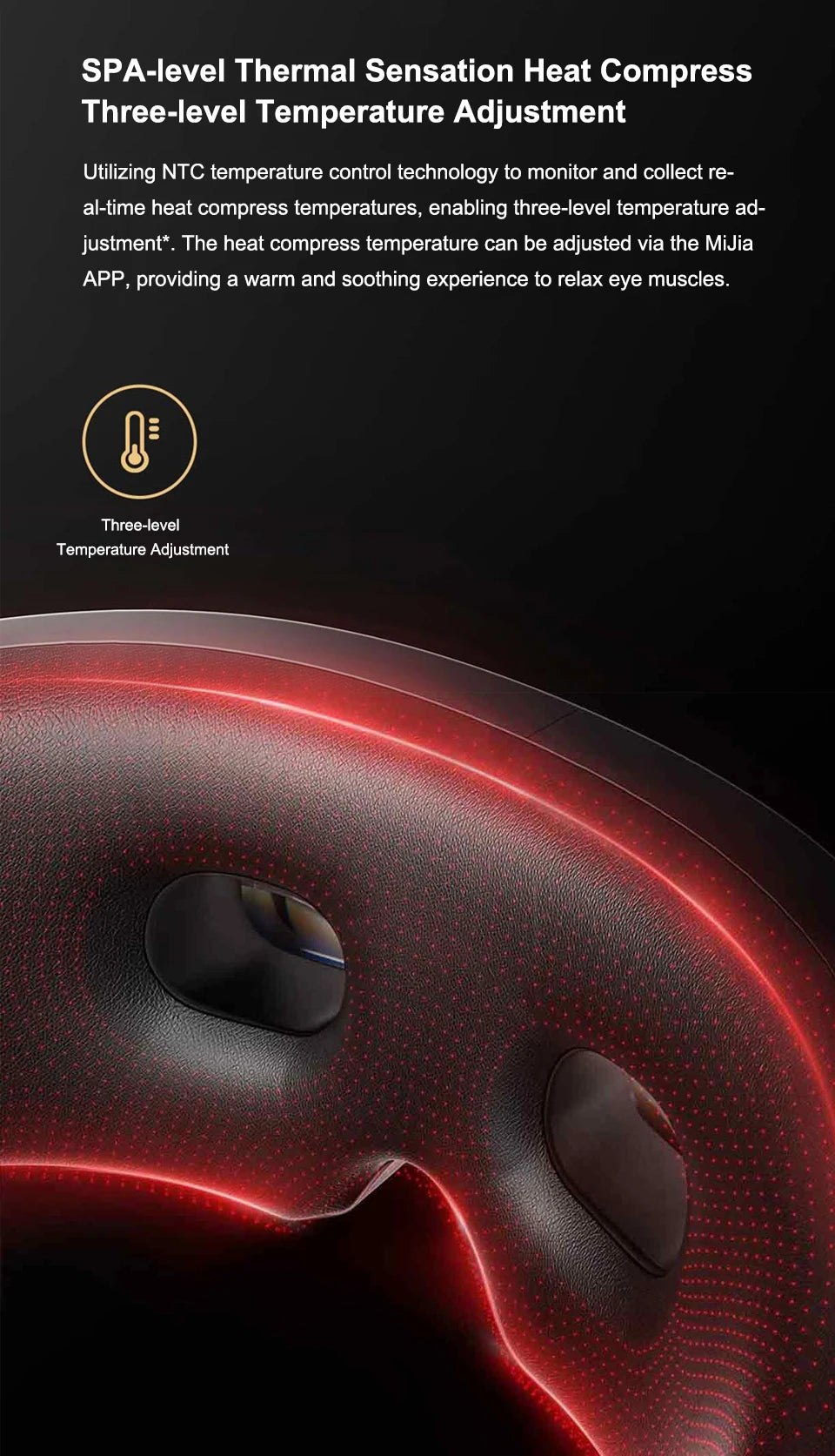 Xiaomi Mijia Smart Eye Massager – Hot Compress & Zone Massage Glasses with Mi Home App
