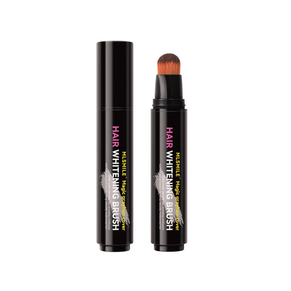4-Color Hair Dye Touch-Up Pen — Convenient Cream Stick for Covering White Hair, Disposable Local Hair Coloring