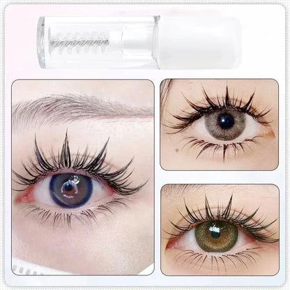 Eyelash Raincoat Set – Transparent Mascara & Lash Glue for Eyelash Extensions, Waterproof Styling Gel for Manga Lashes