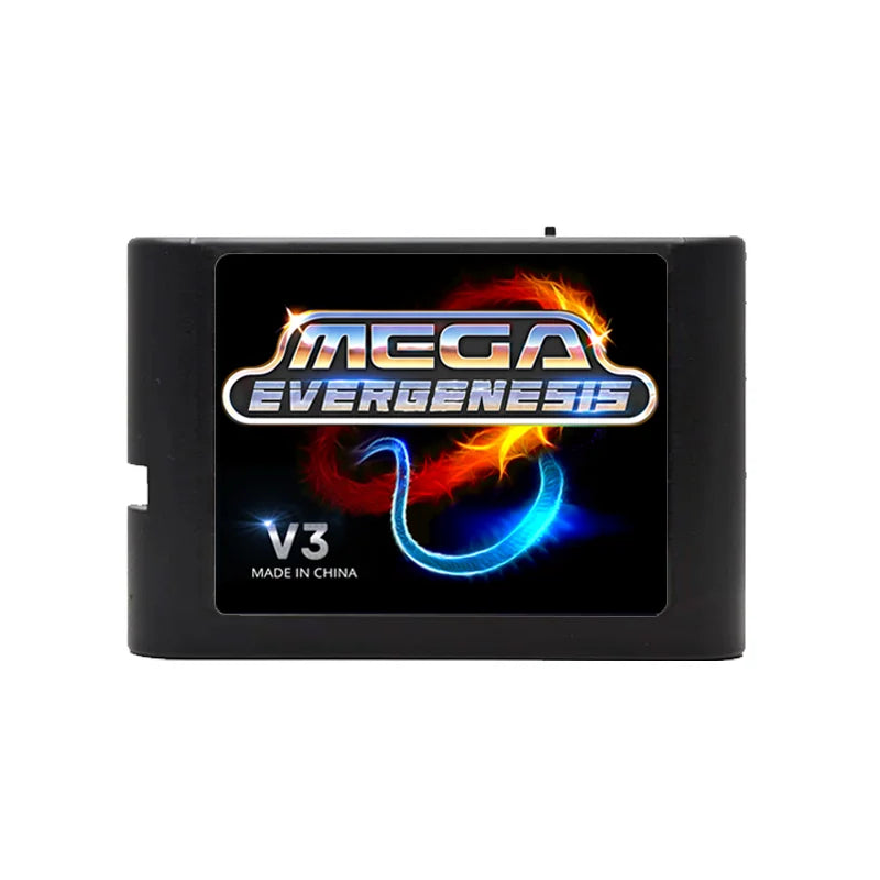 Mega Drive V3.0 Pro EDMD Remix Game Cartridge – 16-Bit Retro Game for SEGA MegaDrive/Genesis (US/JP/EU)