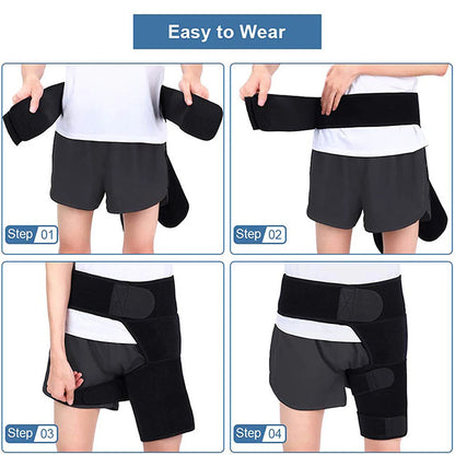 Tcare Sciatica Nerve Pain Relief Brace – Thigh Compression Wrap for Hip Joints, Arthritis & Groin Support