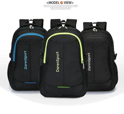 Oxford Shoulder Backpack – Fashionable Lightweight Waterproof Laptop Rucksack, Large Capacity School Bag for Students