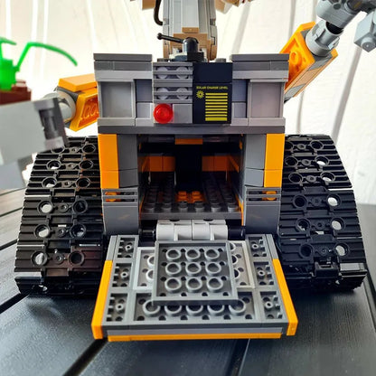 Robot Mobilization Lego-Compatible Puzzle Building Blocks – Wall-E Assembly Model Toy for Kids & Gifts
