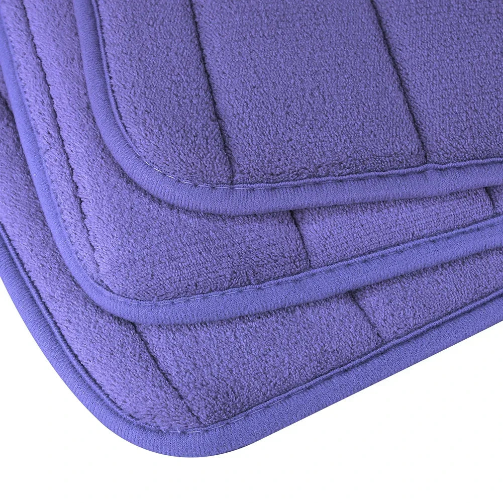 Super Absorbent Memory Foam Bath Mat - Non-Slip Bathroom Rug for Bathtub, Shower, and Toilet