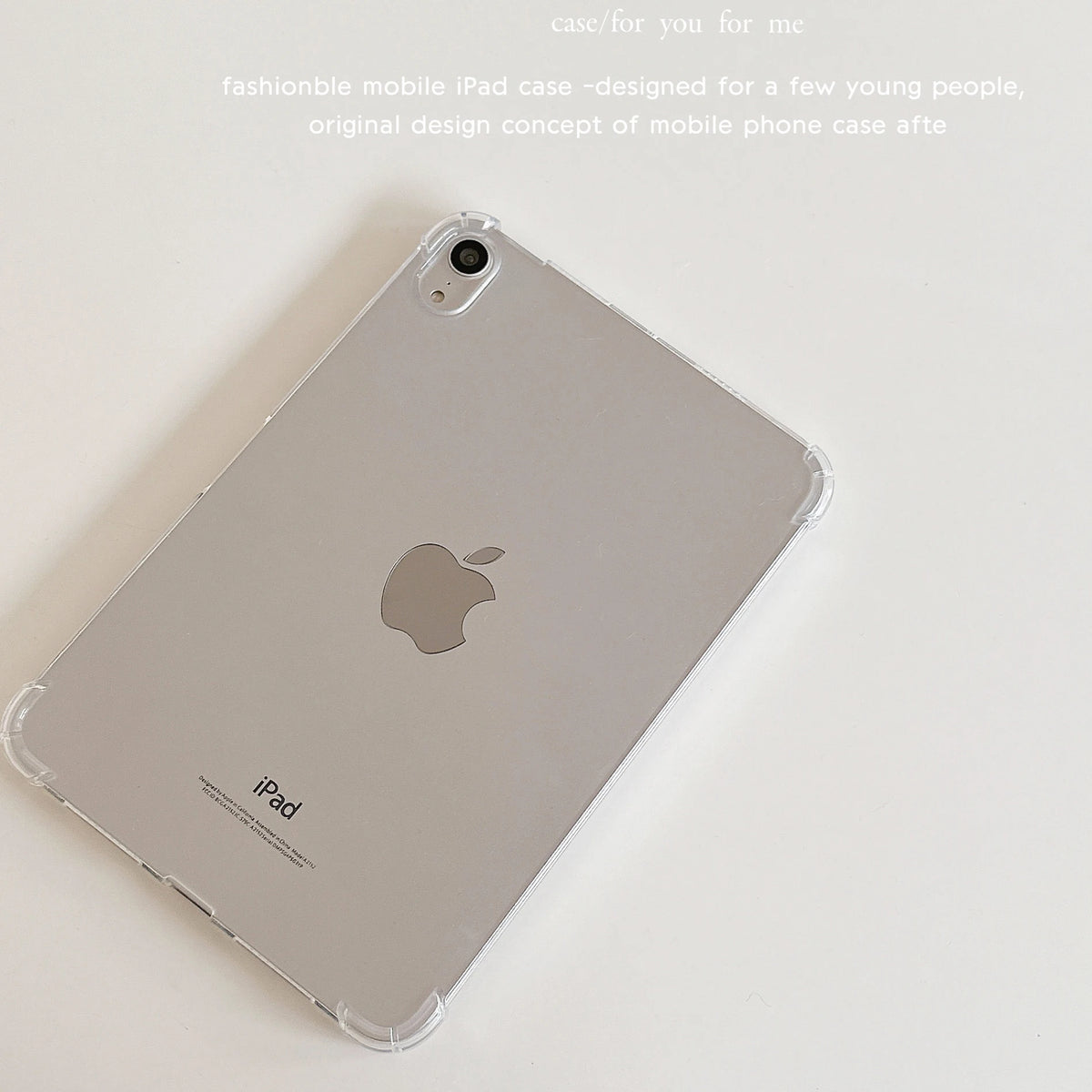 Clear Soft iPad Case - Protective Cover for iPad Air, Pro, Mini and 10th Generation Models