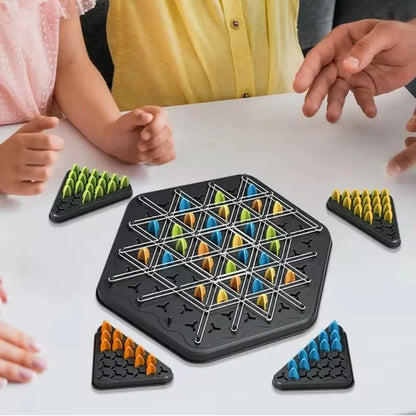 Triangle Chess Splendor Duel Board Game – Strategy Logic Game for Kids & Adults, Fun Family Puzzle Table Game Toy