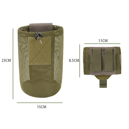 Micro Folding Hunting Bag – Compact Dump Pouch, Mini Foldable Mesh Bag for EDC, Outdoor, Camping and Hiking