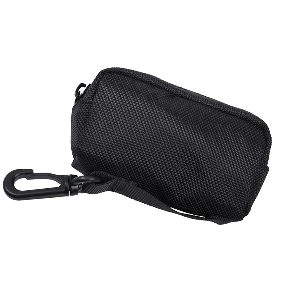 Waterproof Golf Ball Bag with Clip – Golf Tee Holder Pouch, Lightweight Fanny Pack Golf Ball Case, Golf Accessories